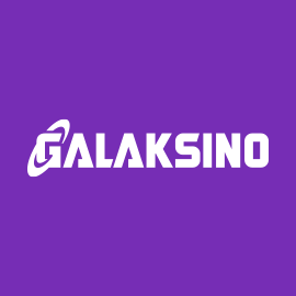 Galaksino Casinon logo viestii avaruusmaisesta teemasta. 